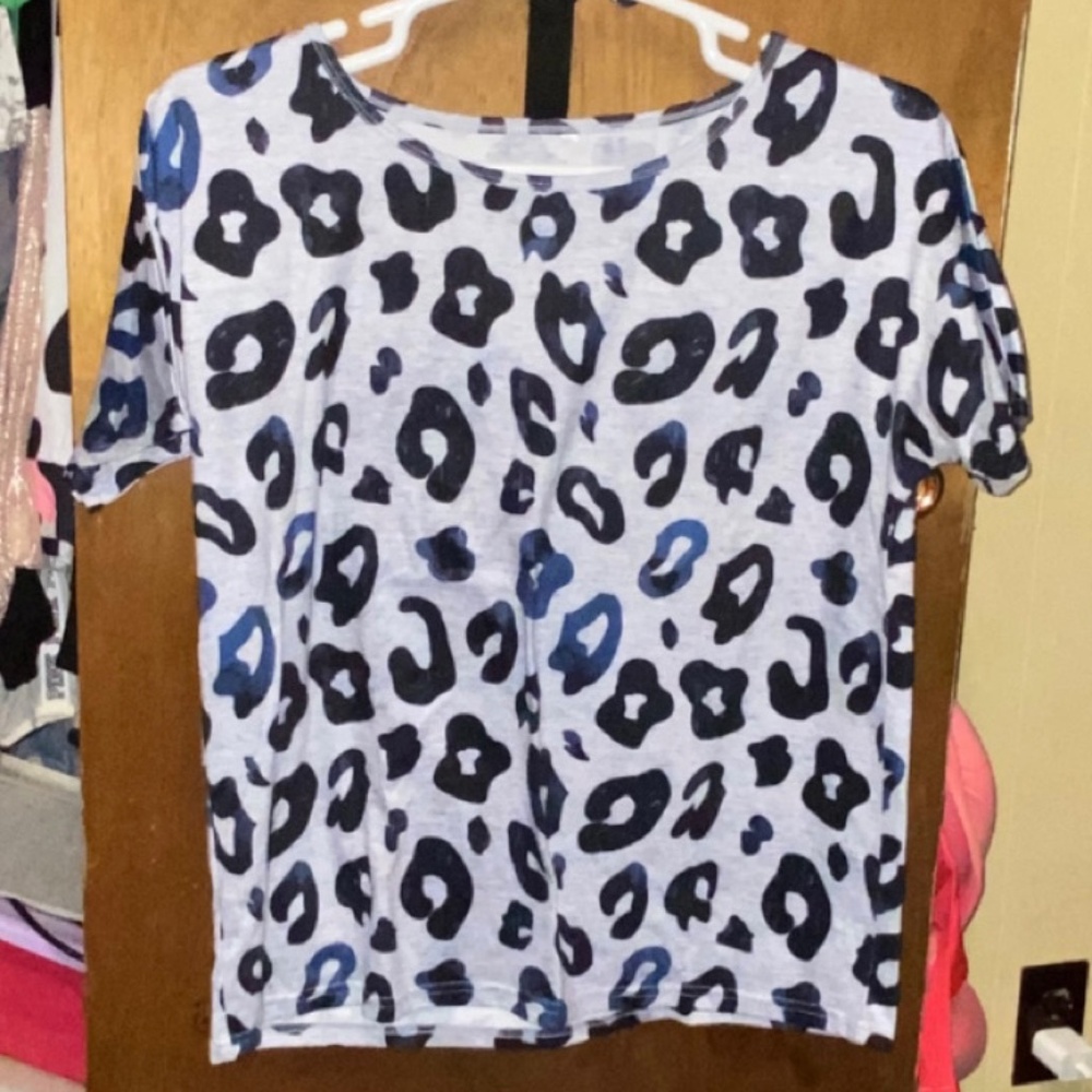 Cheetah print shirt
